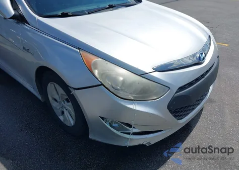 2013 Hyundai Sonata Hybrid из США, поврежденный, VIN KMHEC4A4XDA085236